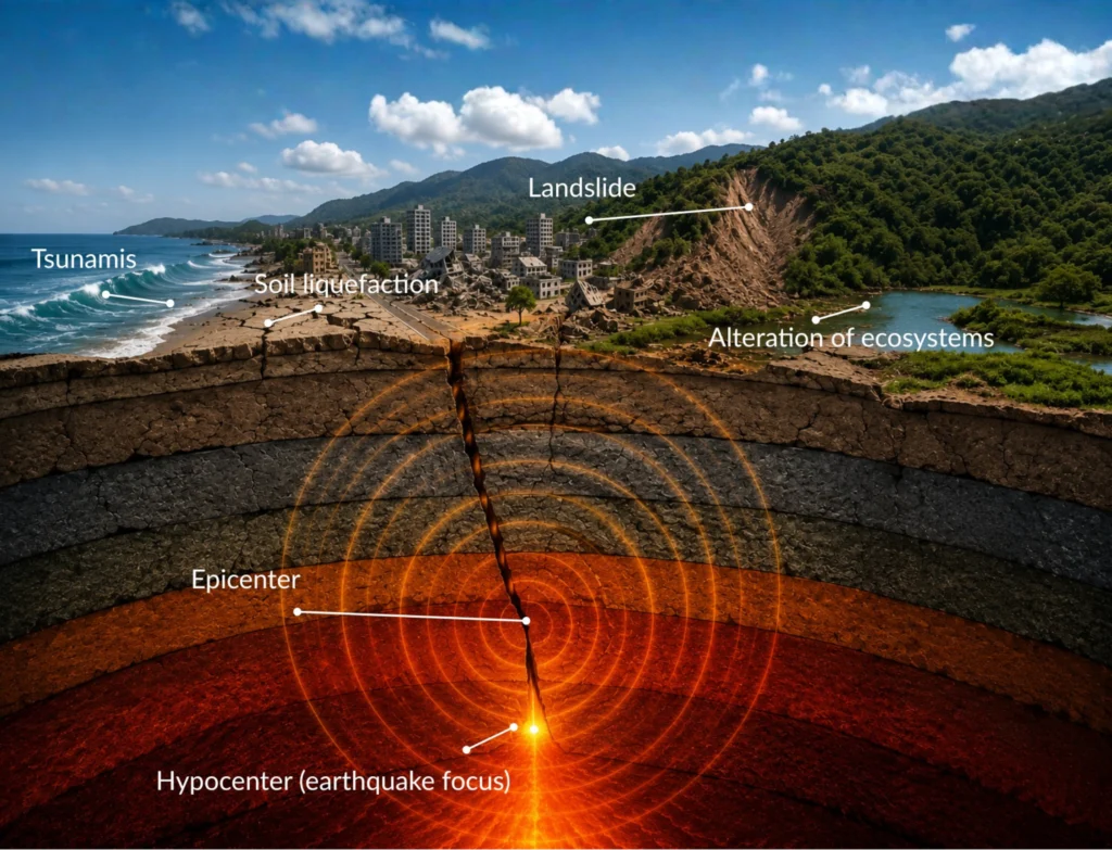 Earthquakes and Ecosystems: The Invisible Impact of Seismic Activity on the Environment